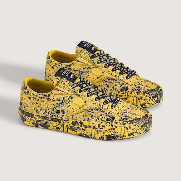 OTW Vans x S.R. Studio LA CA Authentic 44 Vibram Mens 10 Jackson Pollock Art NEW - Picture 13 of 16